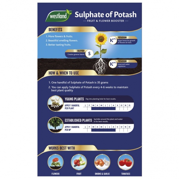 Westland Sulphate of Potash 1.5kg